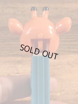 動物シリーズのキリンの60〜70年代ビンテージ足無しペッツ