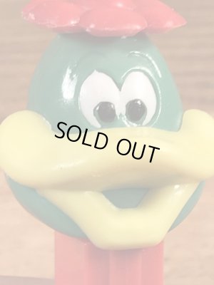 アニマルシリーズのDuck with Flowerの50~60’sヴィンテージ足無しPezディスペンサー