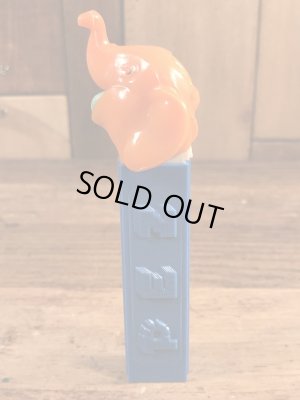 アニマルシリーズのエレファントの60〜70’sヴィンテージ足無しPezディスペンサー