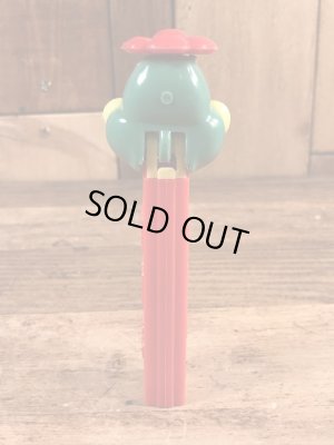 アニマルシリーズのDuck with Flowerの50~60’sヴィンテージ足無しPezディスペンサー