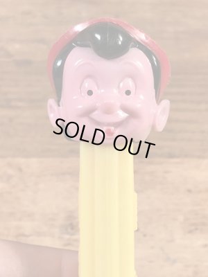 ディズニーキャラクターのピノキオの60〜70年代ビンテージ足無しペッツ