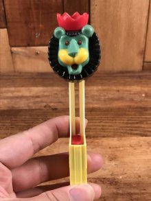 他の写真2: Animal “Lion with Crown” No Feet Pez Dispenser　ライオンウィズクラウン　ビンテージ　ペッツ　足無し　動物　70年代