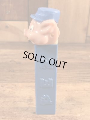 Disneyキャラクターの3匹のこぶたの60〜70'sヴィンテージ足無しPezディスペンサー