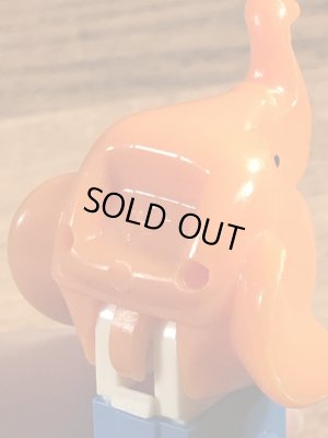 アニマルシリーズのエレファントの60〜70’sヴィンテージ足無しPezディスペンサー