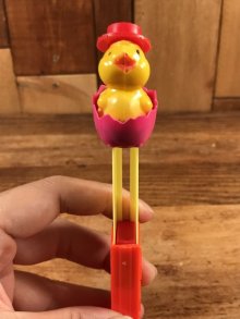 他の写真2: Animal “Chick in Egg” No Feet Pez Dispenser　チックインエッグ　ビンテージ　ペッツ　足無し　動物　60〜70年代