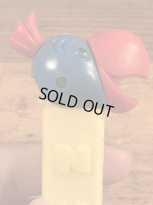 動物シリーズのオウムの70年代ビンテージ足無しペッツ