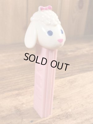 アニマルシリーズのヒツジの50~60年代ビンテージ足無しペッツ