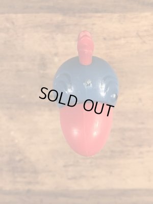 動物シリーズのオウムの70年代ビンテージ足無しペッツ