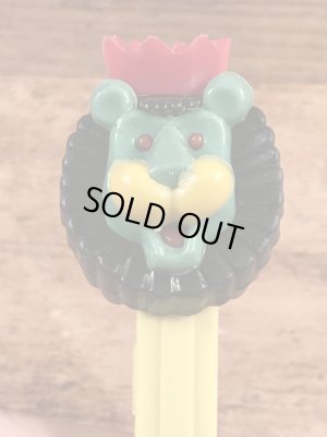 動物シリーズのライオンウィズクラウンの70年代ビンテージ足無しペッツ