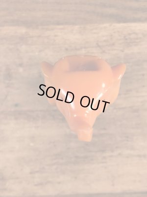 動物シリーズの象の60〜70年代ビンテージ足無しペッツ