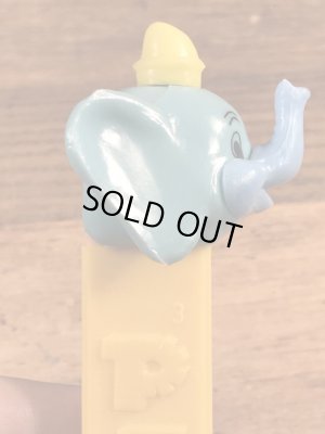 ディズニーキャラクターのダンボの60〜70年代ビンテージ足無しペッツ