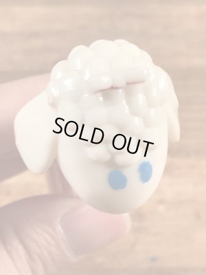 アニマルシリーズのヒツジの70〜80年代ビンテージ足無しペッツ