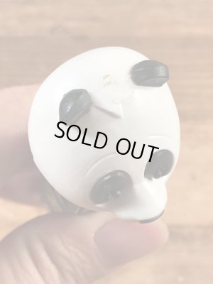 アニマルシリーズのパンダの70年代ビンテージ足無しペッツ