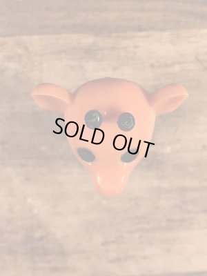 動物シリーズのキリンの60〜70年代ビンテージ足無しペッツ