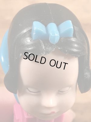 Disneyキャラクターの白雪姫の60'sヴィンテージ足無しPezディスペンサー