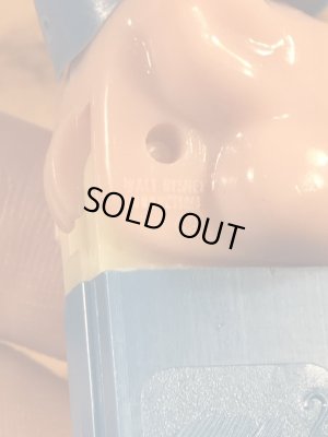 Disneyキャラクターの3匹のこぶたの60〜70'sヴィンテージ足無しPezディスペンサー