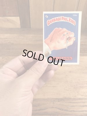 Topps社製のガーベッジペイルキッズの80’sヴィンテージカードシール