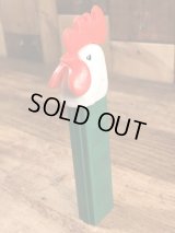 Animal “Rooster” No Feet Pez Dispenser　ニワトリ　ビンテージ　ペッツ　足無し　動物　60〜70年代