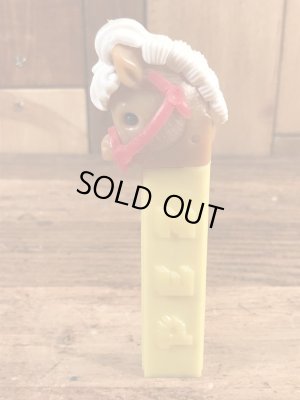 アニマルシリーズのPonyの60〜70’sヴィンテージ足無しPezディスペンサー