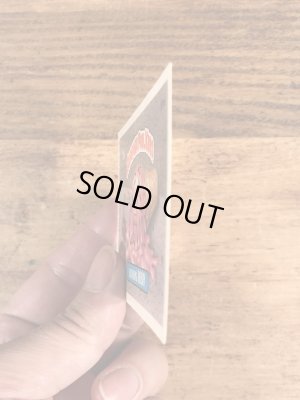 トップス社製のガーベッジペイルキッズの80年代ビンテージステッカーカード