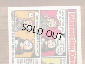 Topps社製のガーベッジペイルキッズの80’sヴィンテージカードシール