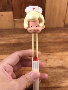 他の写真2: Human “Nurse” No Feet Pez Dispenser　ナース　ビンテージ　ペッツ　足無し　人間　70年代