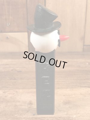 雪だるまのスノーマンの70年代ビンテージ足無しペッツ