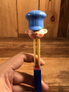 他の写真2: Human “Engineer” No Feet Pez Dispenser　エンジニア　ビンテージ　ペッツ　足無し　人間　70年代