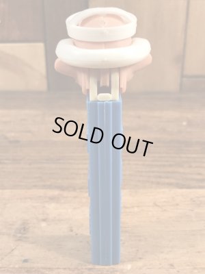 ヒューマンシリーズのDoctorの60〜70’sヴィンテージ足無しPezディスペンサー