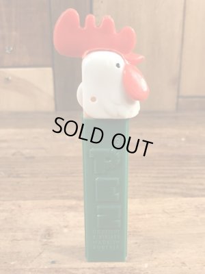 動物シリーズのニワトリの60〜70年代ビンテージ足無しペッツ