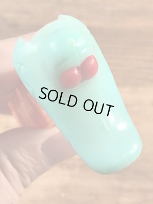 動物シリーズのクロコダイルの50〜60年代ビンテージ足無しペッツ