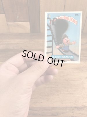 Topps社製のガーベッジペイルキッズの80’sヴィンテージカードシール