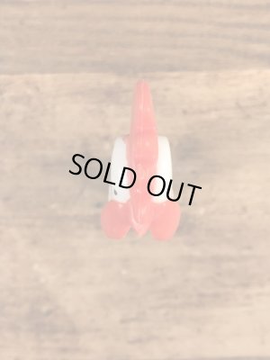 動物シリーズのニワトリの60〜70年代ビンテージ足無しペッツ