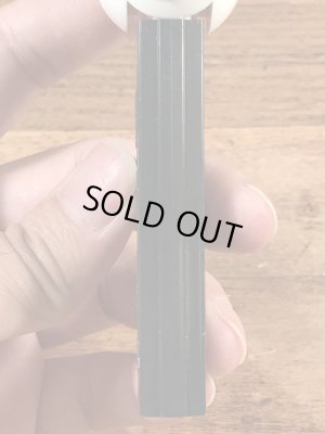 黒色のスノーマンの70’sヴィンテージ足無しPezディスペンサー