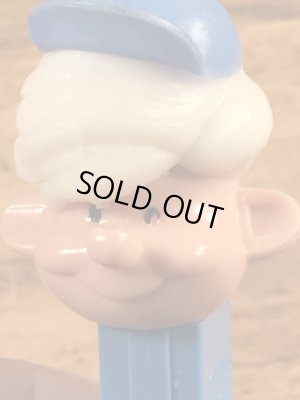 ヒューマンシリーズのBoy with Capの60〜70’sヴィンテージ足無しPezディスペンサー