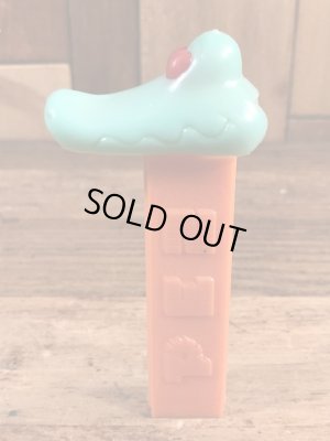 アニマルシリーズのワニの50~60’sヴィンテージ足無しPezディスペンサー