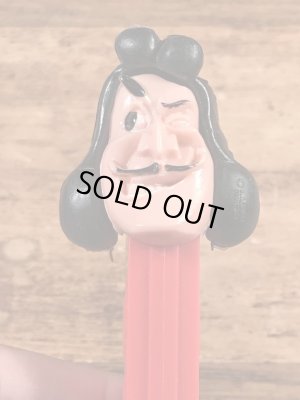 ディズニーキャラクターのキャプテンフックの60〜70年代ビンテージ足無しペッツ