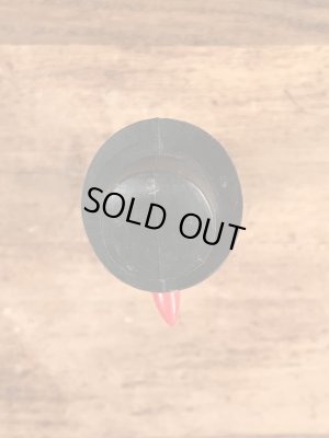 雪だるまのスノーマンの70年代ビンテージ足無しペッツ