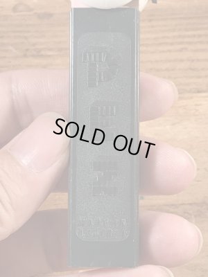 黒色のスノーマンの70’sヴィンテージ足無しPezディスペンサー