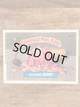Topps Garbage Pail Kids “Basking Robin” Sticker Card 101b　ガーベッジペイルキッズ　ビンテージ　ステッカーカード　80年代