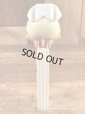 ヒューマンシリーズのNurseの70’sヴィンテージ足無しPezディスペンサー