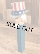 “Uncle Sam” No Feet Pez Dispenser　アンクルサム　ビンテージ　ペッツ　足無し　70年代