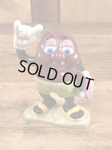 Applause California Raisins “Surfboard” PVC Figure　カリフォルニアレーズンズ　ビンテージ　PVCフィギュア　サーフボード　80年代