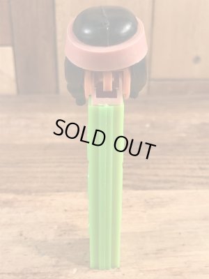 黄緑ステムのIndian Maidenの50〜60’sヴィンテージ足無しPezディスペンサー