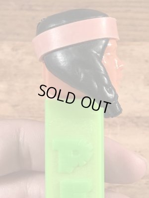 黄緑ステムのインディアンメイデンの50〜60年代ビンテージ足なしペッツ