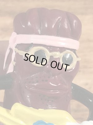 カリフォルニアレーズンのジミヘンドリックスの80年代ビンテージPVCフィギュア