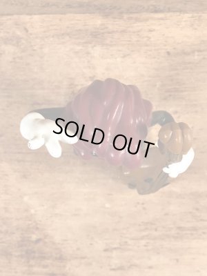 カリフォルニアレーズンのウッドベースの80年代ビンテージPVCフィギュア