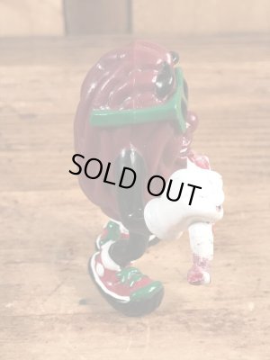 カリフォルニアレーズンのキャンディケーンの80年代ビンテージPVCフィギュア