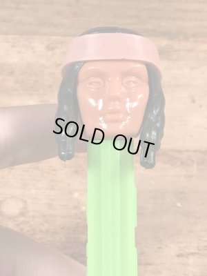 黄緑ステムのインディアンメイデンの50〜60年代ビンテージ足なしペッツ