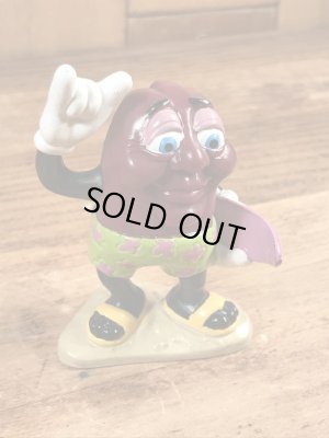 カリフォルニアレーズンのビーチシリーズの80年代ビンテージPVCフィギュア